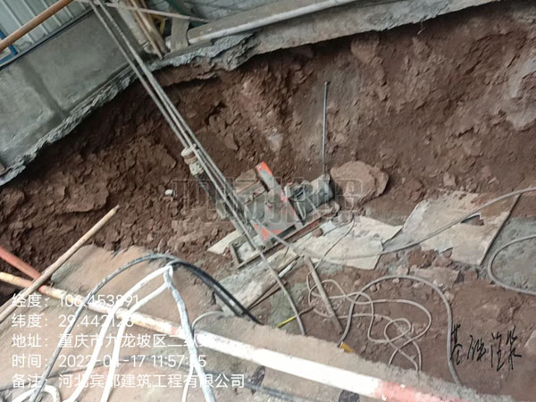 全椒基础下沉注浆